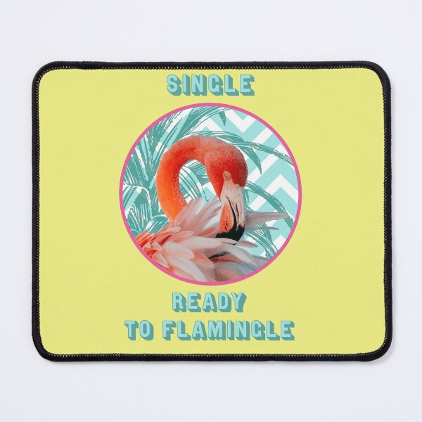Item preview, Flamingowave “Single Ready to Flamingle” designed and sold by GollyWillikers.