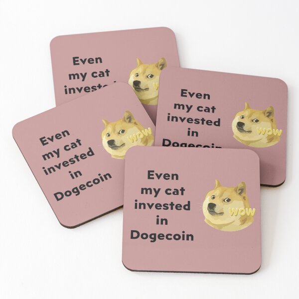 Item preview, Dogecoin Investor Funny Cat Investor  designed and sold by jujupey.