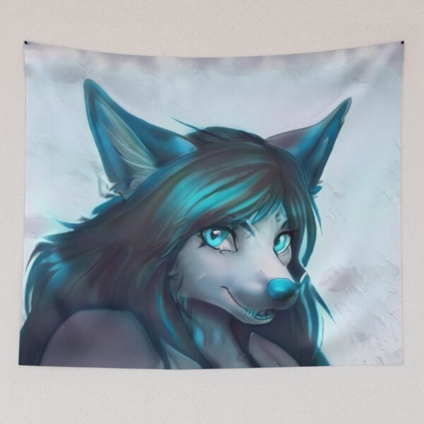 Artikelvorschau, Fursona Indigo 1 entworfen und verkauft von DiscoGypsyFish.
