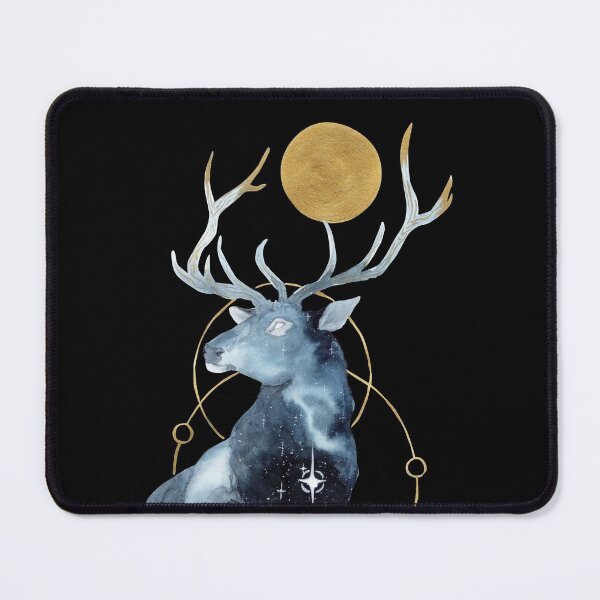 Item preview, Galaxy Golden Deer designed and sold by Threeleaves.
