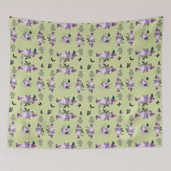 Item preview, Vintage Flowerpattern designed and sold by Perceptible.