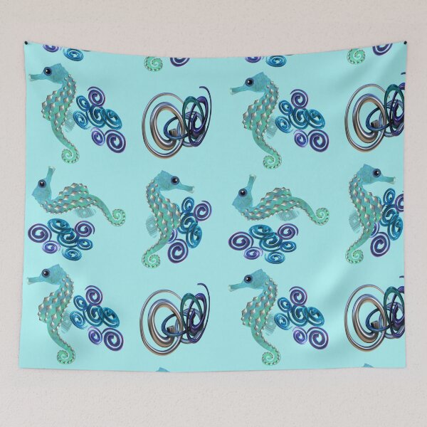 Item preview, SEAHORSE SEA CURLS 406. designed and sold by sana90.