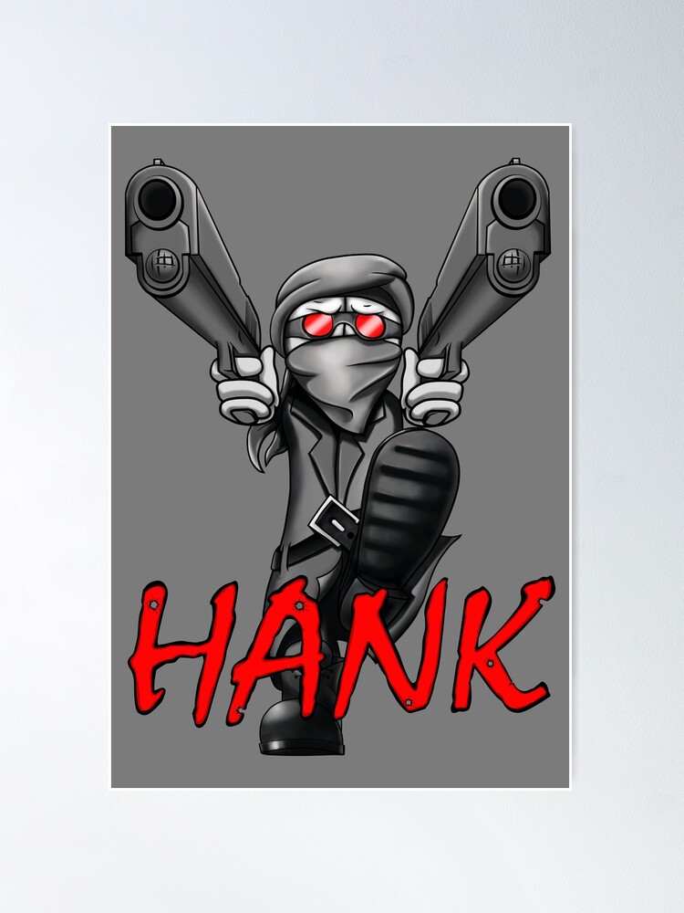 madness combat - hank  Poster for Sale by SunShineAr