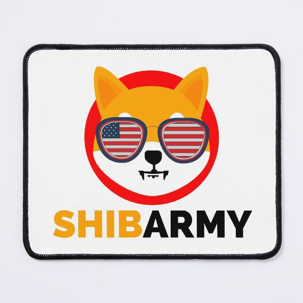Item preview, Shiba Army, Shiba Inu Coin With Sunglasses with USA flag designed and sold by RE PIXEL.