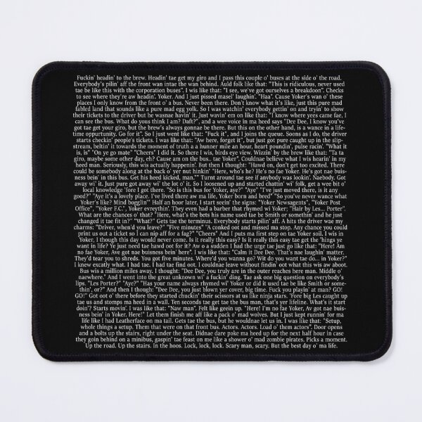 Item preview, Dee Dee Yoker Script / Limmy Funny  designed and sold by Aetha.