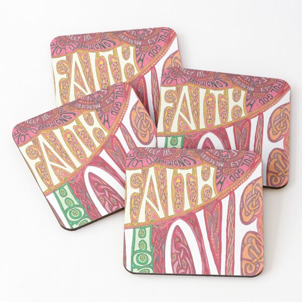 Item preview, Faith, Hope, Love - The greatest is Love designed and sold by Lindisfarne Scriptorium.
