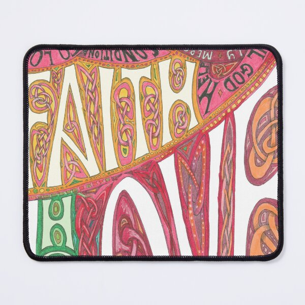 Item preview, Faith, Hope, Love - The greatest is Love designed and sold by Lindisfarne Scriptorium.