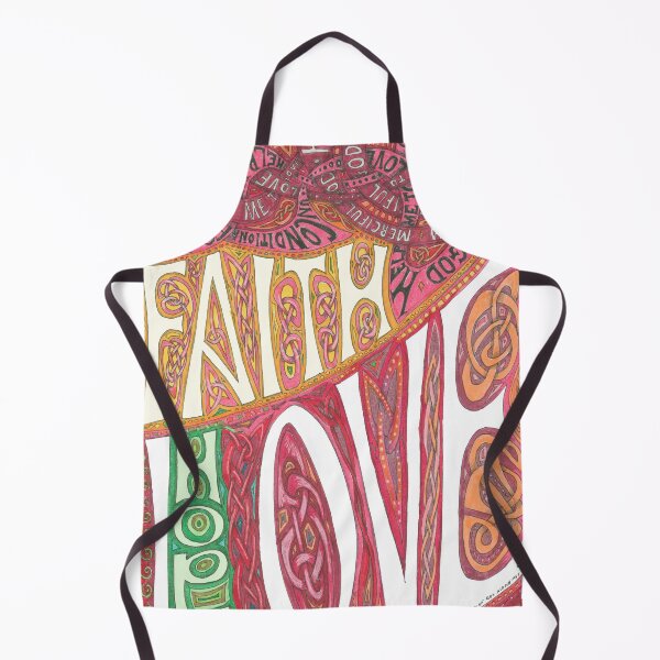 Item preview, Faith, Hope, Love - The greatest is Love designed and sold by Lindisfarne Scriptorium.