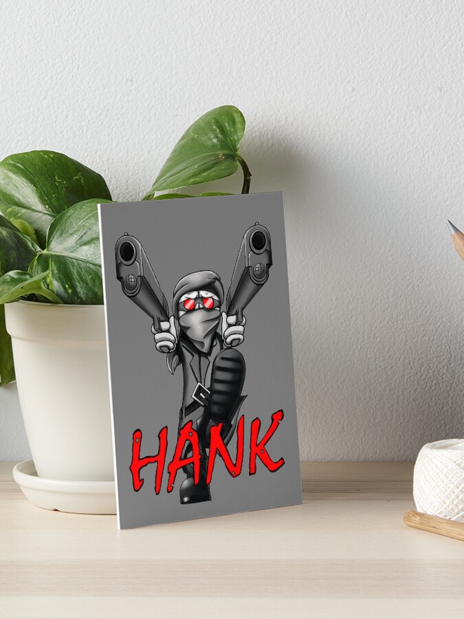 fnf madness combat hank graffiti - Hank - Posters and Art Prints