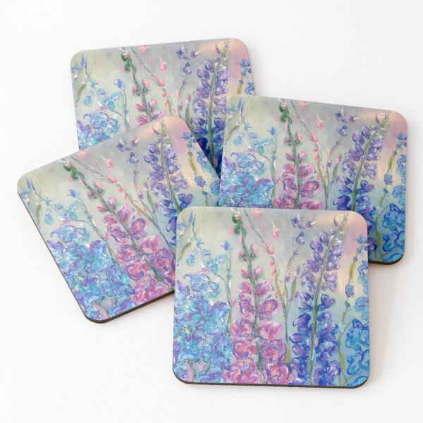 Item preview, Blue flowers  designed and sold by Merlinsmates.