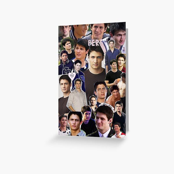 nathan scott collage Greeting Card