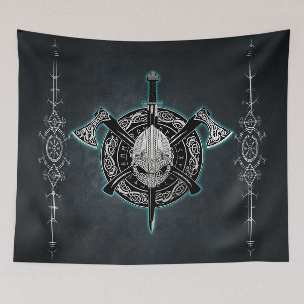 Item preview, Viking Shield with Ax designed and sold by artistwill.