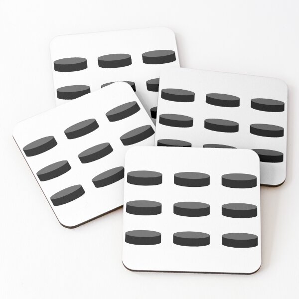 Item preview, ICE HOCKEY PUCK 9 PACK BUNDLE SET designed and sold by HOCKEYBUBBLE.