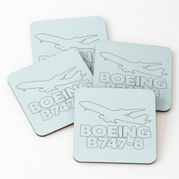 Item preview, BOEING B747-8 Silhouette Print  designed and sold by Ljubomir Cvijovic.