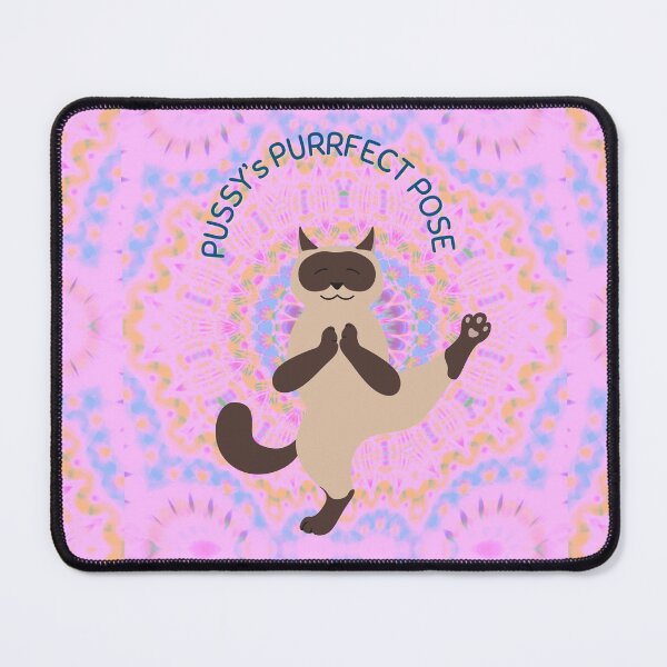 Item preview, Yoga Cat Relaxed/Cute Cat doing a Cool Yoga Pose designed and sold by haRexia.