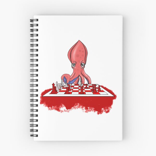Item preview, squid playing chess designed and sold by adrart7.