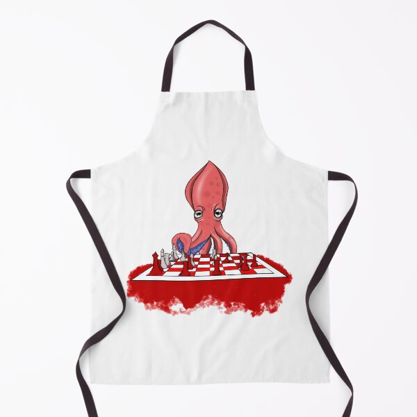 Item preview, squid playing chess designed and sold by adrart7.