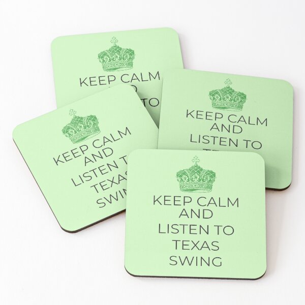 Item preview, Keep Calm and Listen to Texas Swing - tee shirt designed and sold by hardscuffle.