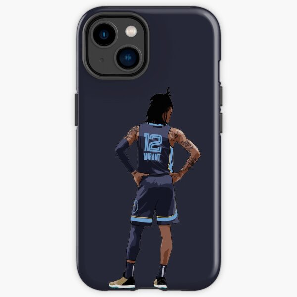 Ja Morant Vector Back Qiangy iPhone Tough Case
