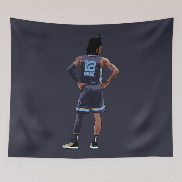 Item preview, Ja Morant Vector Back Qiangy designed and sold by qiangdade.