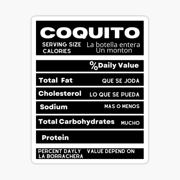 Free Printable Coquito Labels