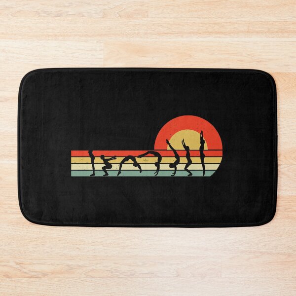 Item preview, Gymnastics Gymnast Backflip Tumbling Acrobatics Vintage Retro designed and sold by TastefulTees.