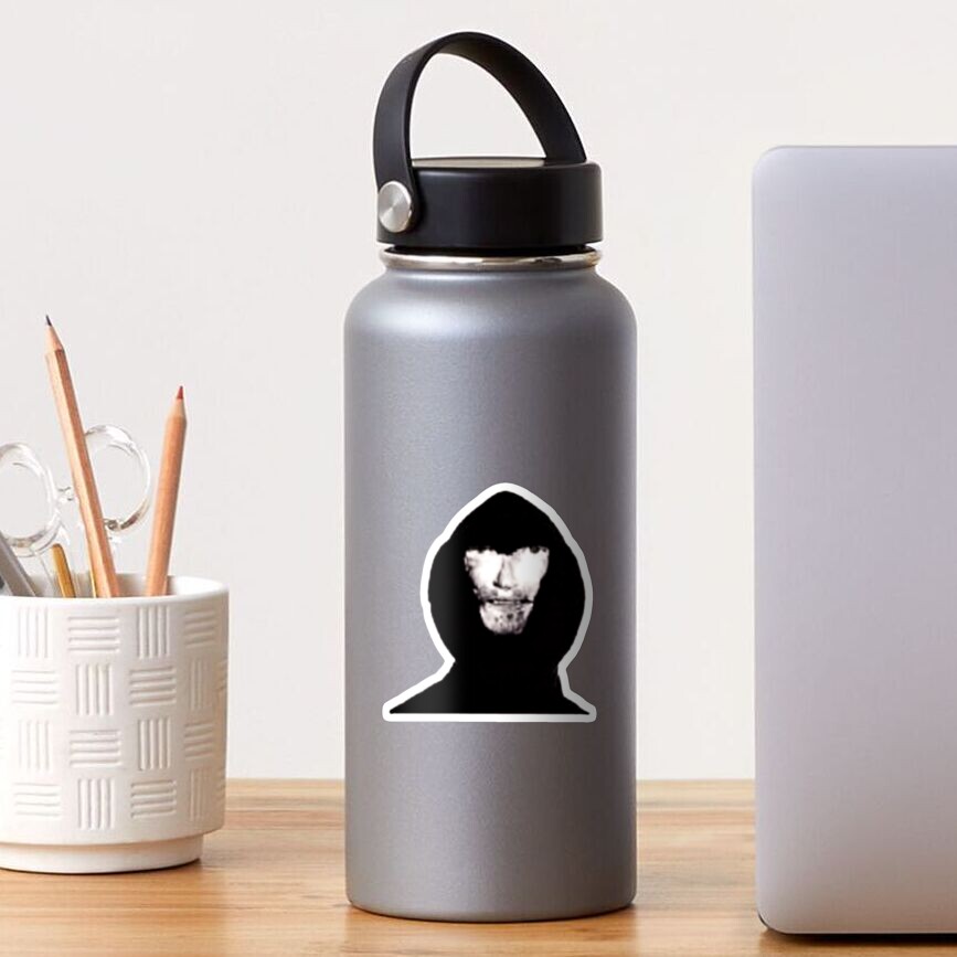 "Intruder meme Mandela Catalogue schitzo horror image Creepy Hooded Guy