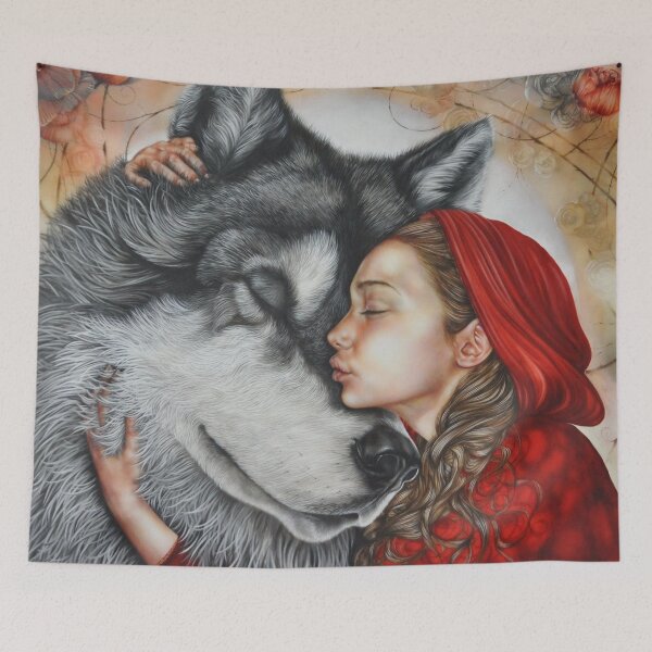 Item preview, Little red riding hood, the art of love  designed and sold by prettyfemme.