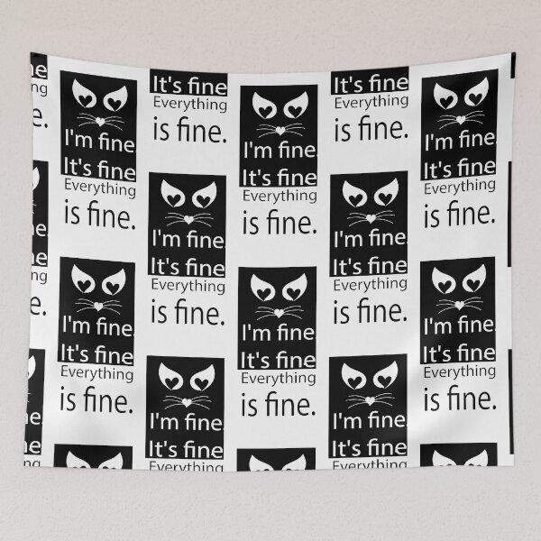 Item preview, I'm fine. It's fine. Everything is fine. designed and sold by olafekry.