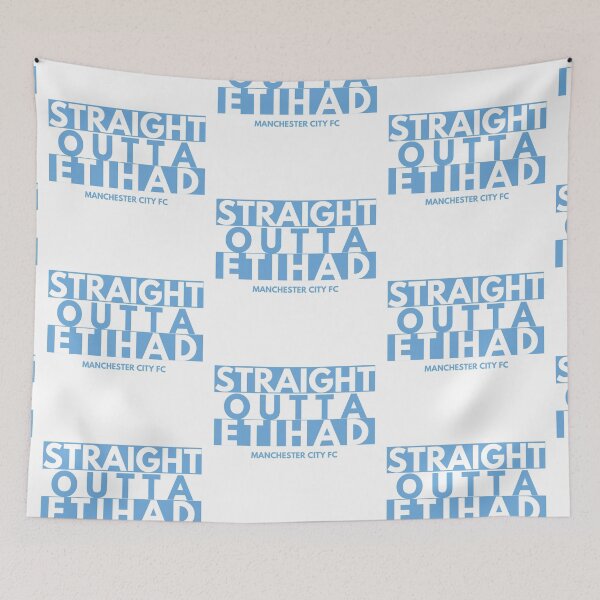 Item preview, STRAIGHT OUTTA ETIHAD MANCHESTER CITY designed and sold by jocelapng.