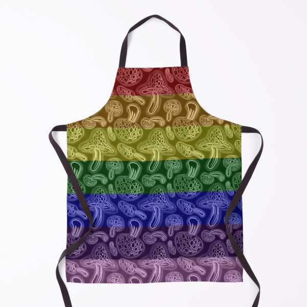 Item preview, Rainbow Hues and Mushrooms designed and sold by patternedprints.