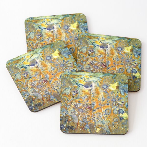 Item preview, Golden Wildflower Days - The Zen of Cyanotypes designed and sold by Redheadwonders.