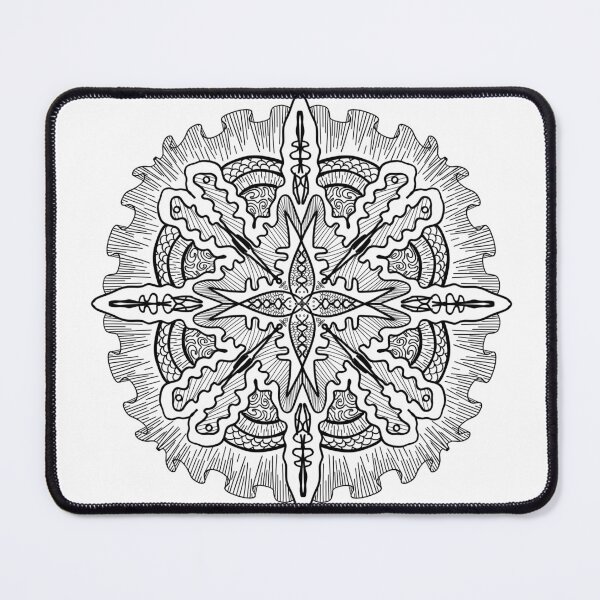 Item preview, doodle magic circle pattern inspired magic book designed and sold by tenkenryujin.