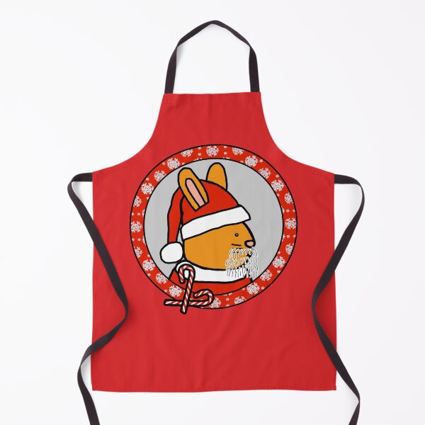 Item preview, Christmas Portrait of Santa Bunny designed and sold by ellenhenry.