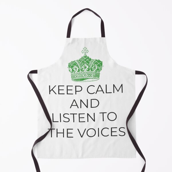 Item preview, Keep Calm and Listen to the Voices - tee shirt designed and sold by hardscuffle.