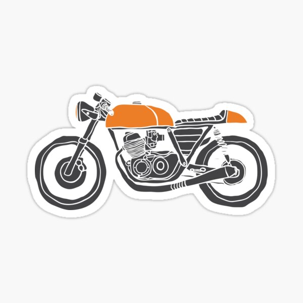 Cafe Racer Sticker