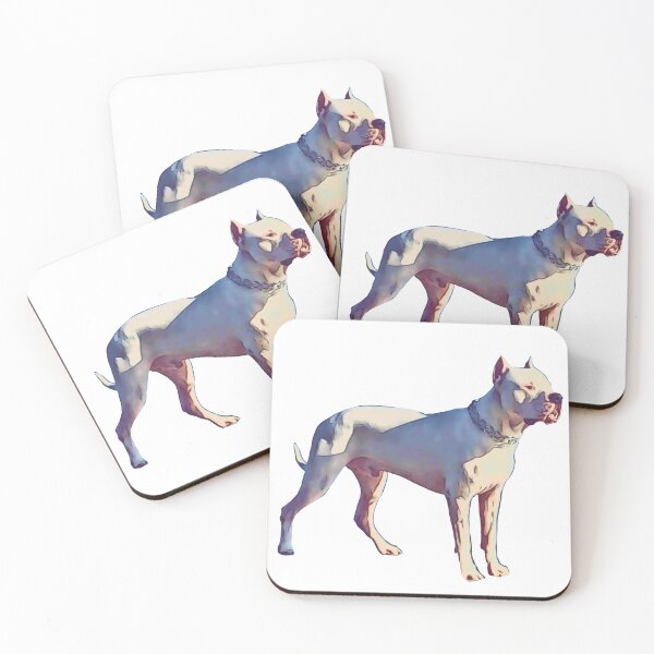 Item preview, Cartoon Dogo Argentino design designed and sold by BayRosePets.