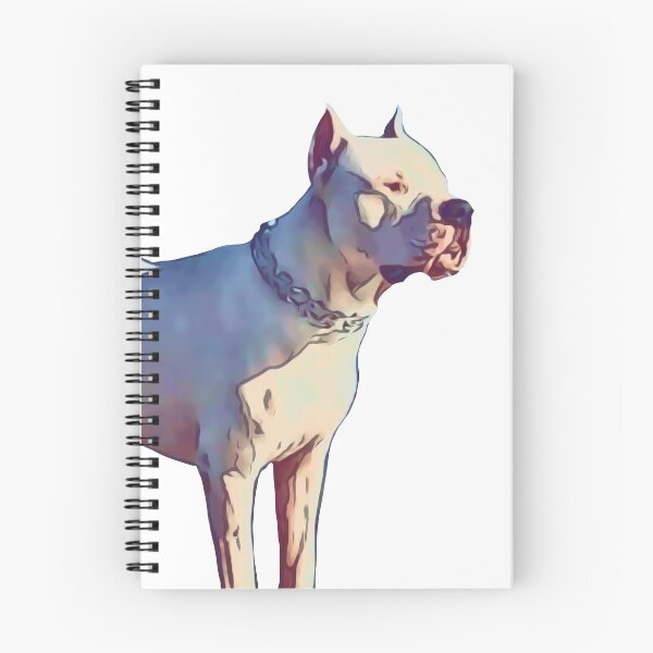 Item preview, Cartoon Dogo Argentino design designed and sold by BayRosePets.
