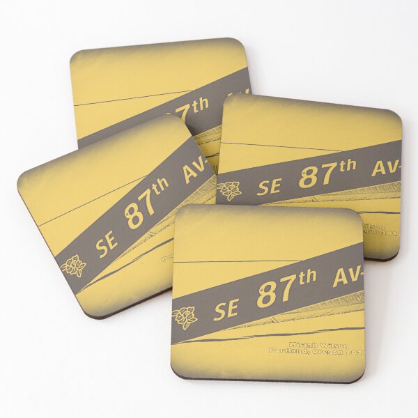 Item preview, 87th Avenue, Portland, Oregon by Mistah Wilson designed and sold by The Street Sign Store.
