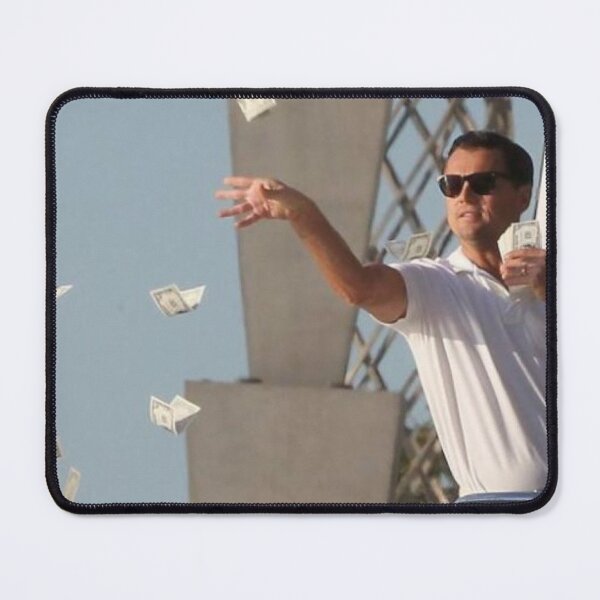 the wolf of wall street Mouse Pad