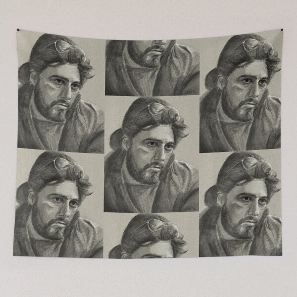 Item preview, Serpico Portrait Drawing designed and sold by Ian  Oz.