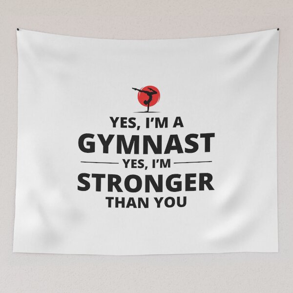 Artikelvorschau, Gymnastik Gymnast Backflip Tumbling Akrobatik entworfen und verkauft von TastefulTees.