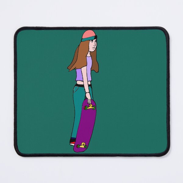 Item preview, cute cool skater girl in lush colours designed and sold by Kayleigh Hannah Art .
