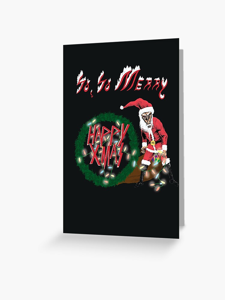 Thumbnail 1 of 2, Greeting Card, So, So Merry Christmas Card designed and sold by cleandemon.