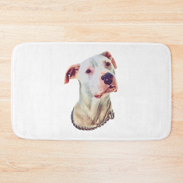 Item preview, Young Cartoon Dogo Argentino Head design designed and sold by BayRosePets.