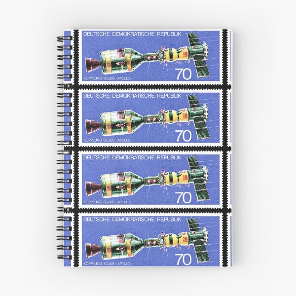 Item preview, Apollo Soyuz  stamps issued in East Germany designed and sold by Cold War Conversations.