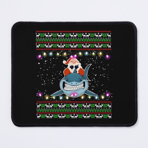 Item preview, Santa Riding Shark Christmas shark designed and sold by TheCarrier.
