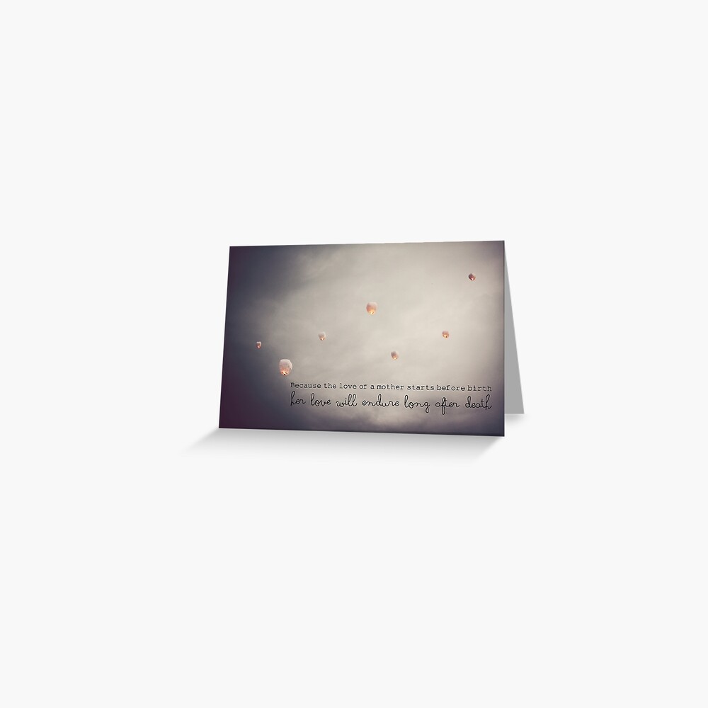 Love of a Mother Greeting Card