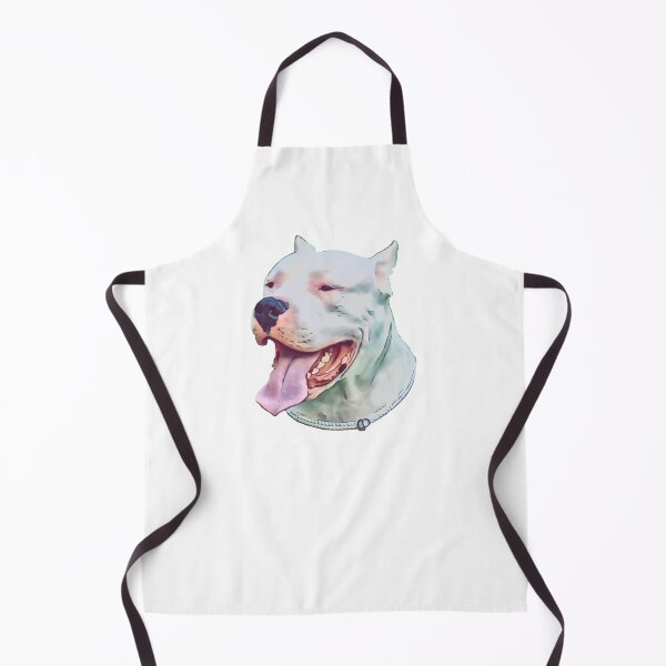 Item preview, Cartoon Dogo Argentino Head design designed and sold by BayRosePets.