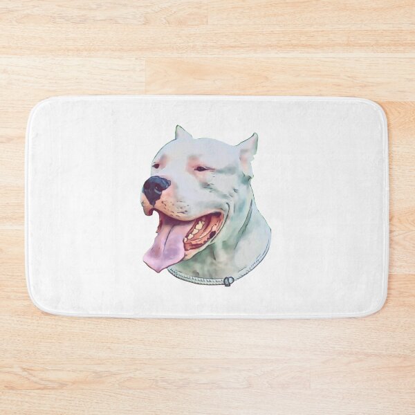 Item preview, Cartoon Dogo Argentino Head design designed and sold by BayRosePets.